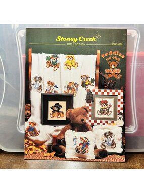Stoney Creek Teddies Of The Year Cross Stitch Pattern Book 229